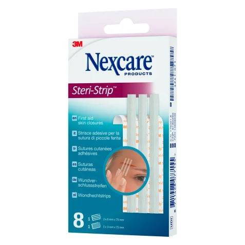 STERISTRIP CER NEXCARE 6+3X75MM - Lovesano