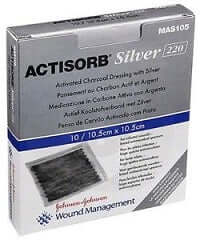 ACTISORB SILV 220 10,5X10,5 3PZ - Lovesano