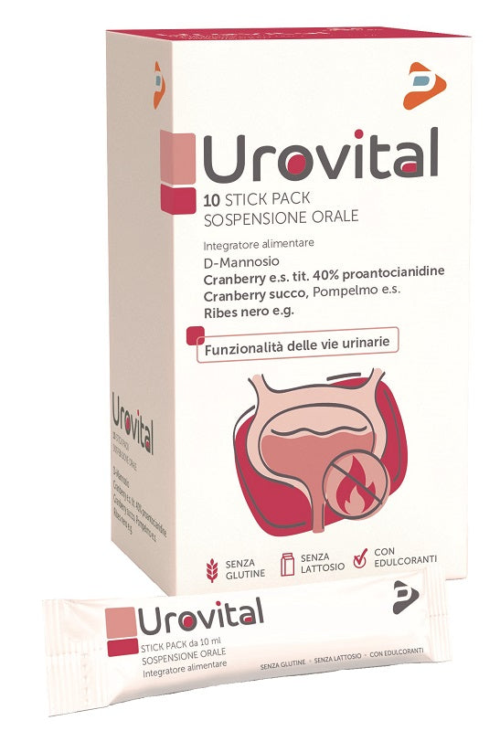 Urovital 10 Stick Pack Da 10 Ml