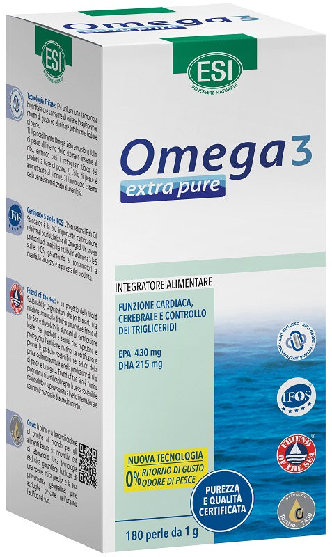 ESI OMEGA 3 EXTRA PURE 180PRL - Lovesano