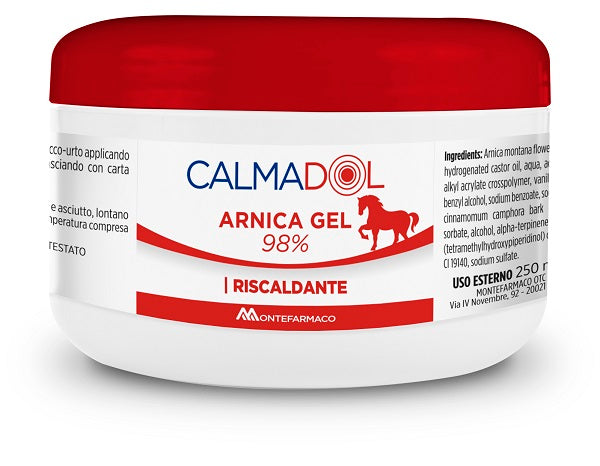 Calmadol Arnica Gel 98% Riscaldante 250 Ml - Lovesano