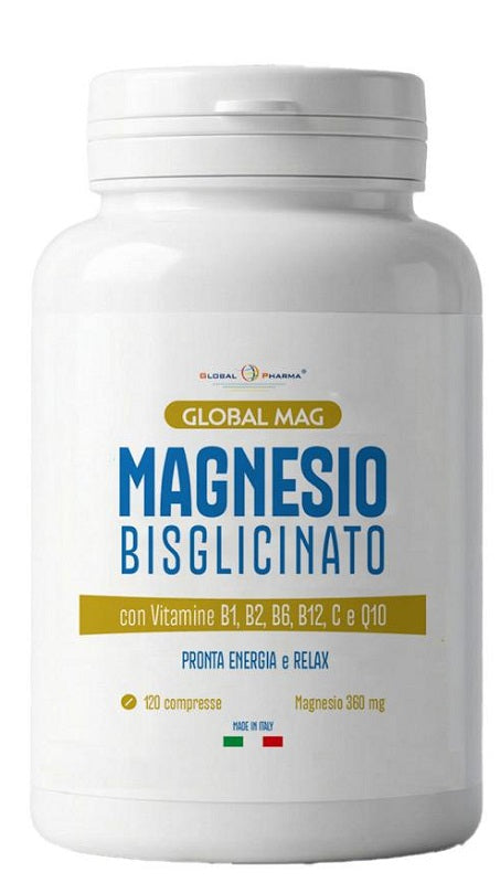 Global Mag 120 Compresse 1 G Senza Glutine Senza Lattosio