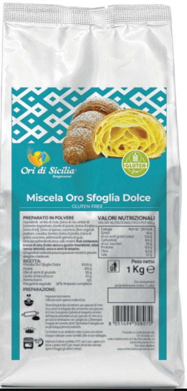 ORI DI SICILIA Mix Oro Sfoglia Dolce 1Kg - Lovesano