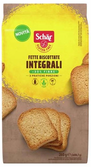 Schar Fette Biscottate Integrali 260 G - Lovesano