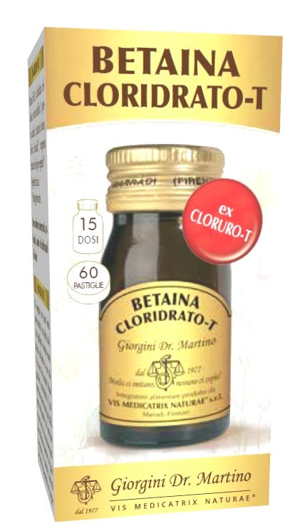 BETAINA CLORIDRATO-T 60PAST GI - Lovesano