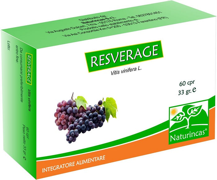 RESVERAGE NATURINCAS 60CPS - Lovesano