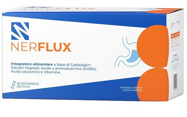Nerflux 20 Stickpack 15 Ml Gusto Lampone Con Edulcorante - Lovesano