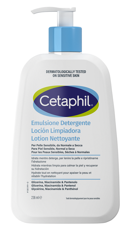 Cetaphil Emulsione Detergente 236 Ml