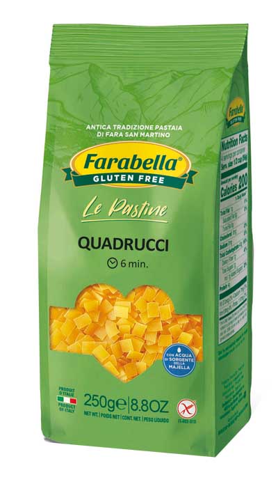 FARABELLA Pasta Quadrucci 250g - Lovesano