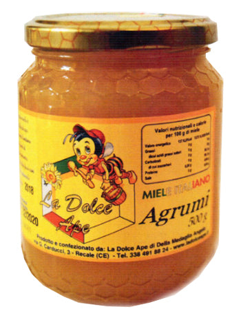MIELE Agrumi 500g Dolce Ape - Lovesano