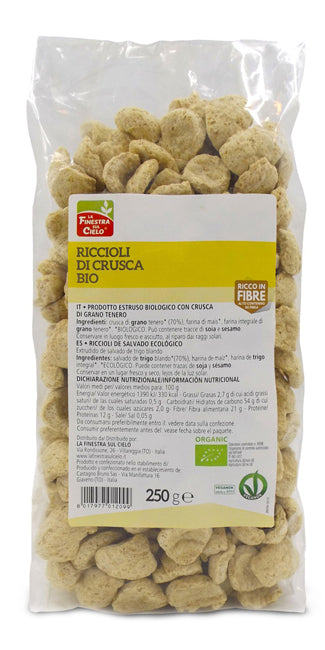 RICCIOLI CRUSCA 250G FINESTRA - Lovesano