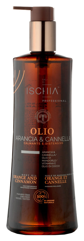 Sali Di Ischia Olio Arancia E Cannella 500 Ml - Lovesano