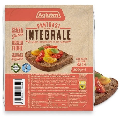 AGLUTEN Pantoast Farina Integr.200g - Lovesano