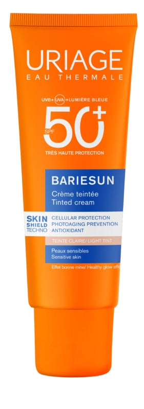 Uriage Eau Thermale Bariesun Spf50+ Creme Teintee Claire 50 Ml - Lovesano