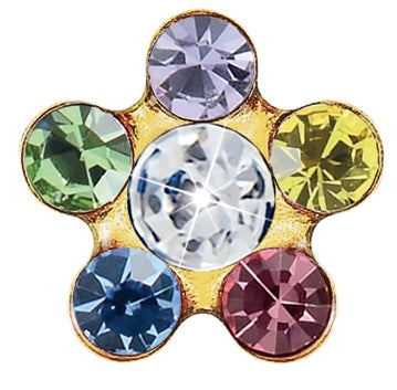 FIORE ORO 6MM ARCOBALENO - Lovesano