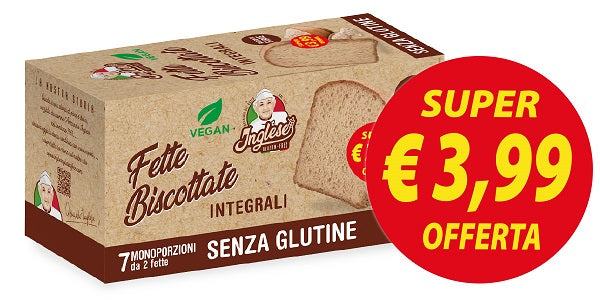 Inglese Fette Biscottate Integrali 200 G Promo - Lovesano
