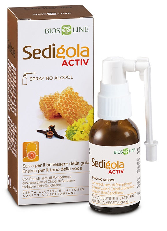 Apix Sedigola Activ Spray Gola 30 Ml - Lovesano
