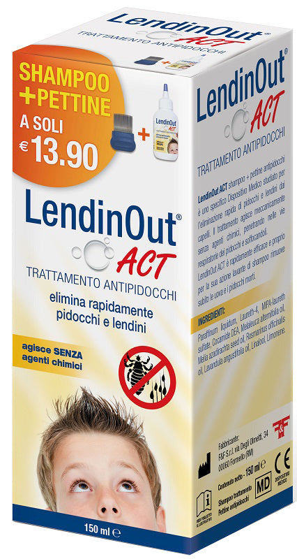 LENDINOUT ACT A/PIDOCCHI 150ML - Lovesano