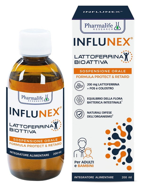 Influnex Lattoferrina Bioattiva 200 Ml - Lovesano
