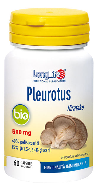 LONGLIFE PLEUROTUS BIO 60CPS - Lovesano