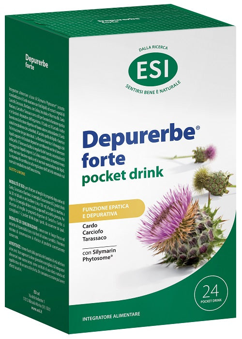 Esi Depurerbe Forte Pocket Drink 24 Pezzi 20 Ml - Lovesano