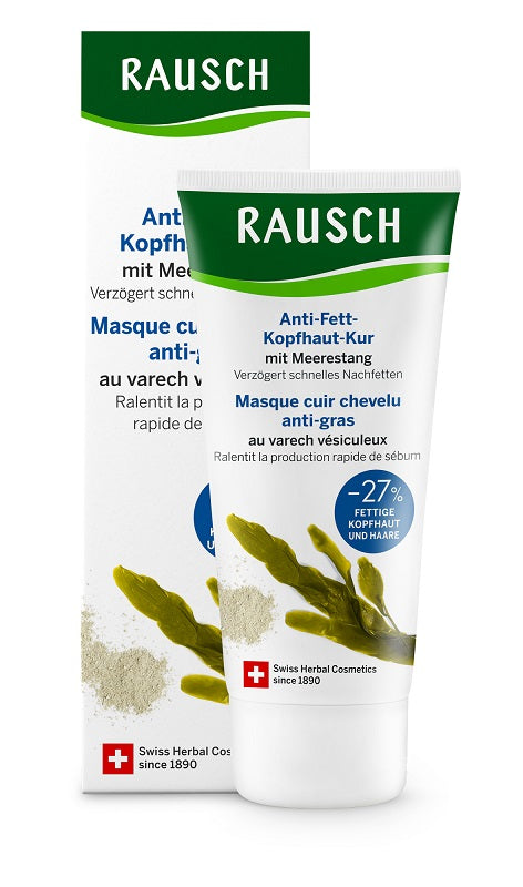 Rausch Maschera Antisebo Per Cuoio Capelluto Alla Quercia Marina 100 Ml - Lovesano