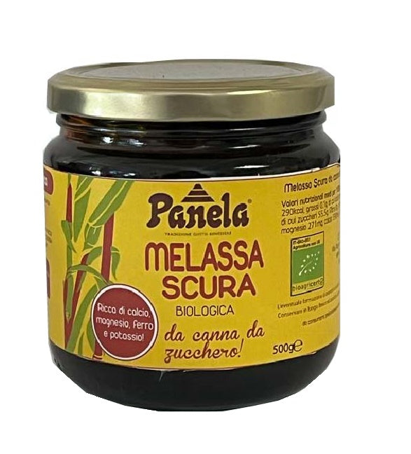 PANELA MELASSA SCURA 500G - Lovesano