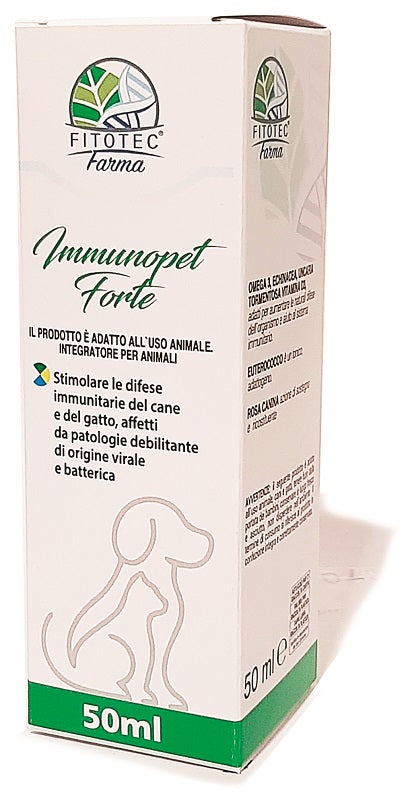 IMMUNOPET FORTE 50ML FITOTEC - Lovesano