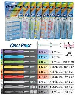 ORALPROX Scov.8 Nero 6pz - Lovesano
