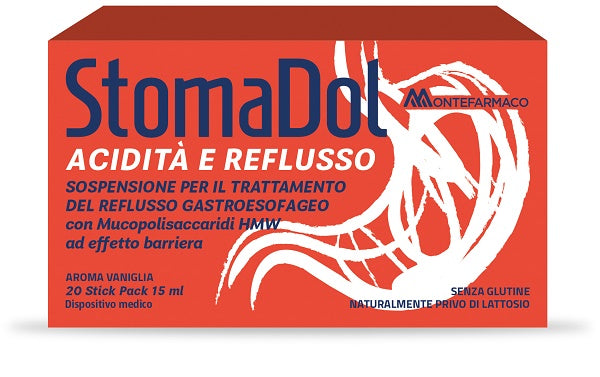 Stomadol Acidita' Reflusso 20 Stick Pack Da 15 Ml