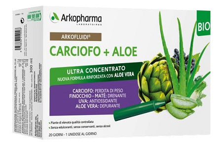 ARKOFLUIDI CARCIOFO+ALOE V 20F - Lovesano