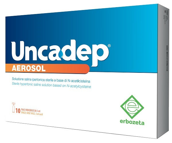 Uncadep Aerosol 10 Fiale Monodose Da 5 Ml - Lovesano