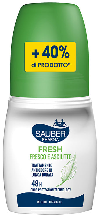 Sauber Deo 48h Fresh Fresco E Asciutto Roll On 70 Ml - Lovesano