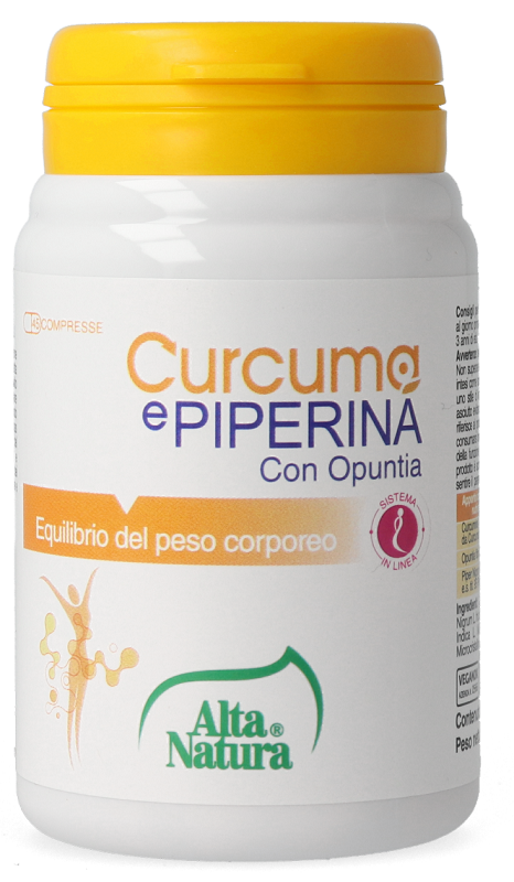 CURCUMA PIPERINA OPUNTIA 45CPR - Lovesano