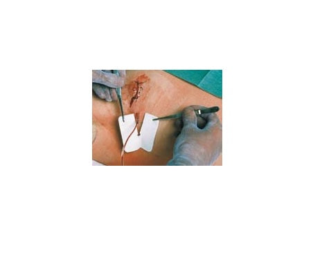 Medicazione Per Tubi Di Drenaggio Fessurata Metalline Drain 6x7cm Foro 4,5x11mm 50 Pezzi - Lovesano