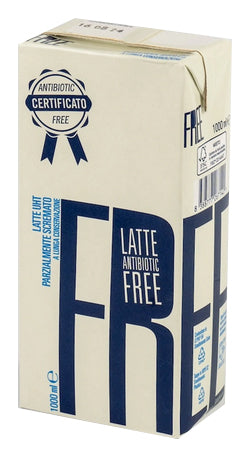Free Latte Uht Parzialmente Scremato Antibiotic Free 1 Litro - Lovesano