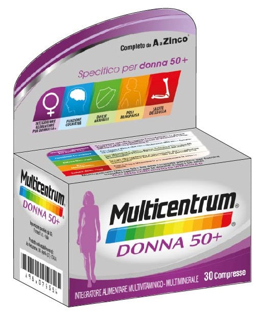 Multicentrum Donna 50+ 30 Compresse - Lovesano