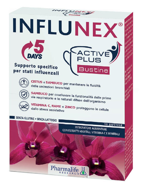 INFLUNEX ACTIVE PLUS 10BUST - Lovesano