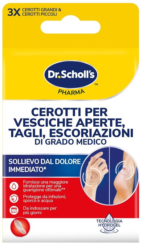 Cerotti Scholl Vesciche Taglie Escoriazioni 6 Pezzi - Lovesano