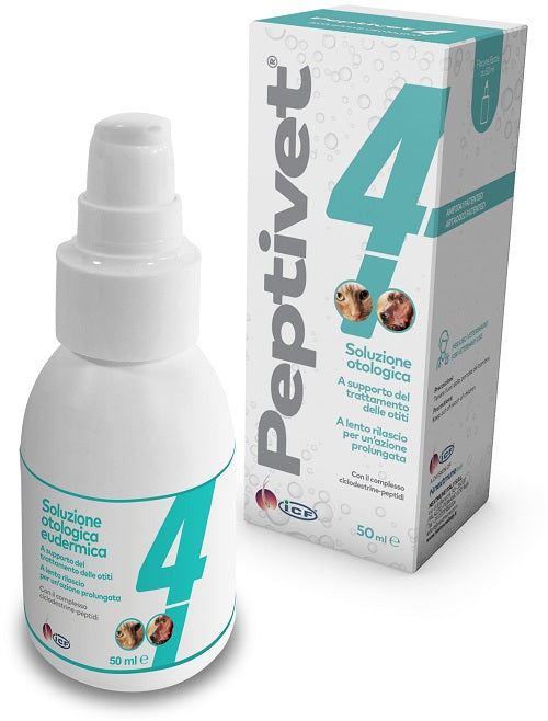 Peptivet 4 Soluzione Otologica 50 Ml - Lovesano