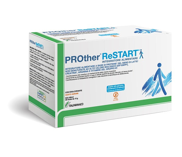 Prother Restart 28 Bustine Agrumi Con Edulcorante Senza Glutine