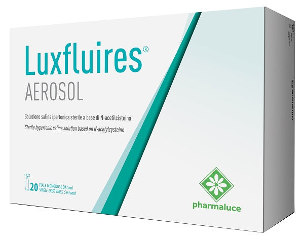 Soluzione Per Aerosol Luxfluires 20 Fiale 5 Ml - Lovesano