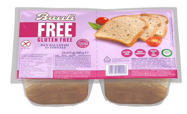 Bauli Free Pan Bauletto Cereali 350 G - Lovesano