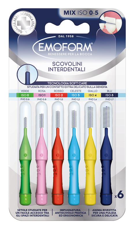 EMOFORM SCOVOLINO MIX 6PZ - Lovesano