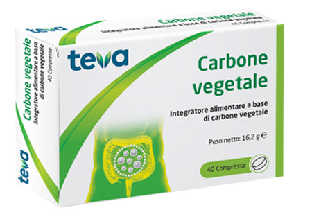 CARBONE VEGETALE 40CPR TEVA - Lovesano
