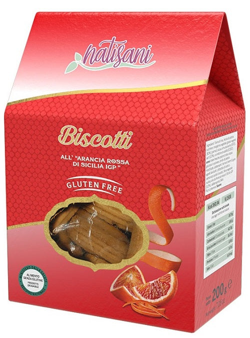 Biscotti All'arancia Rossa Di Sicilia Igp 200 G - Lovesano