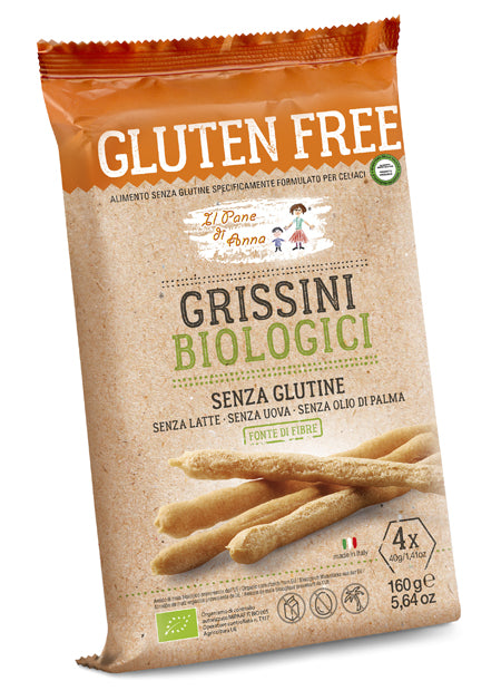 PANE ANNA Grissini Bioliogici 160gr - Lovesano
