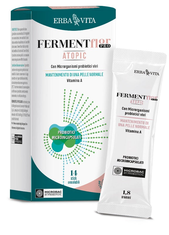 Fermentflor Pro Atopic 14 Stick Orosolubili Da 1,8 G - Lovesano