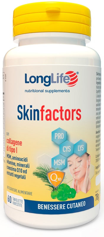 LONGLIFE SKIN FACTORS 60TAV - Lovesano