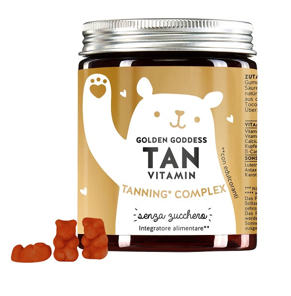 Golden Goddess Tan Vitamin 45 Caramelle Gommose - Lovesano